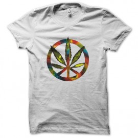 tee shirt marijuana rainbow