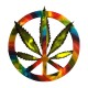 marijuana rainbow t-shirt