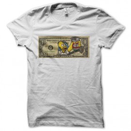 tee shirt simpson homer duff billet dollar