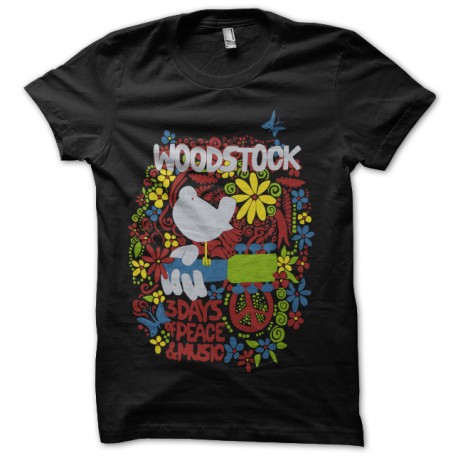 tee shirt woodstock festival anniversaire