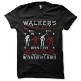 walking dead christmas t-shirt