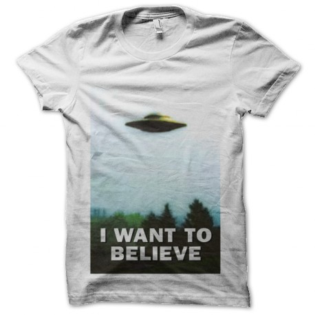 i want to believe x-files original t-shirt