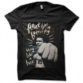 tee shirt muhammad ali string like a bee