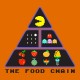 t-shirt chain food geek pacman