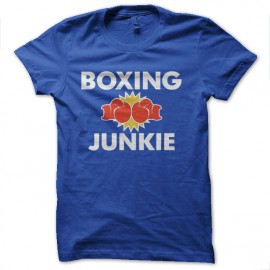 tee shirt boxe junkie