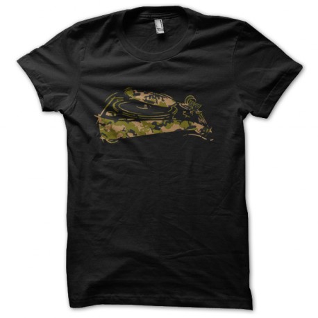 t-shirt technics turntable camouflage