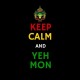 tee shirt yeah mon rasta keep calm