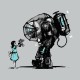 tee shirt mechwarrior nuclear girl