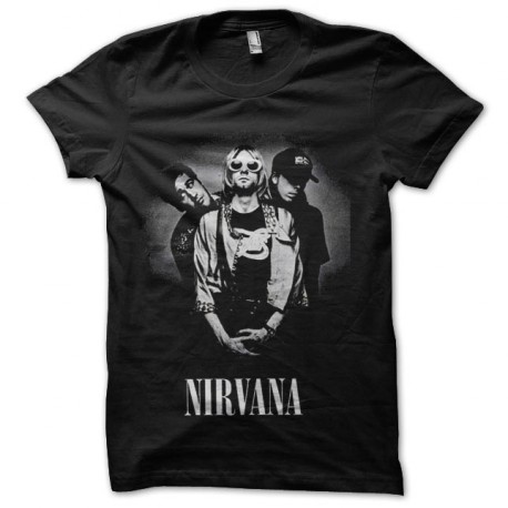 tee shirt nirvana cobain trame