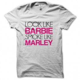 barbie smoke like bob marley t-shirt