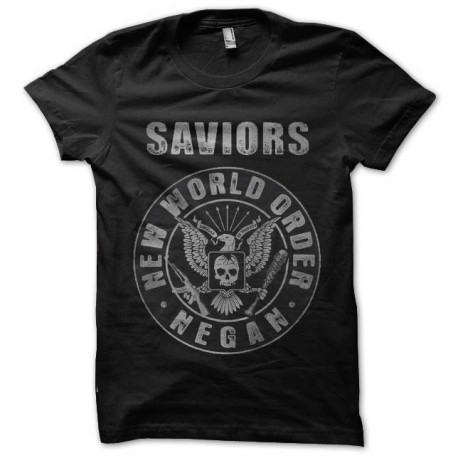 the saviors walking dead t-shirt