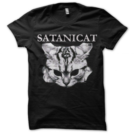 satanic satanicat cat t-shirt