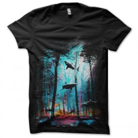 tee shirt requins de la foret