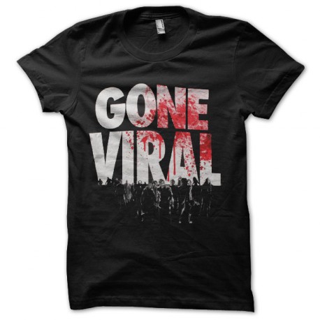 t-shirt walking dead gone viral