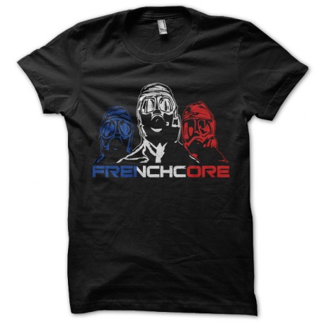 frenchcore black t-shirt
