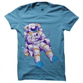 tee shirt astronaute gamer geek