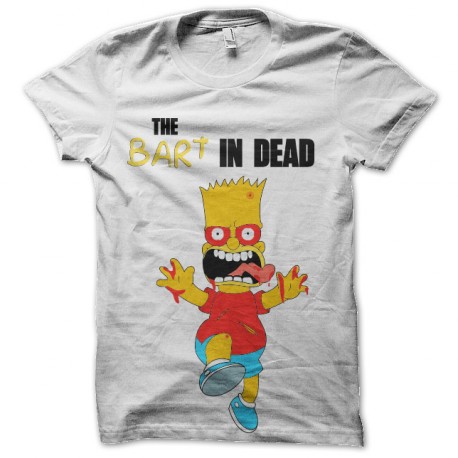 tee shirt bart in the dead parodie