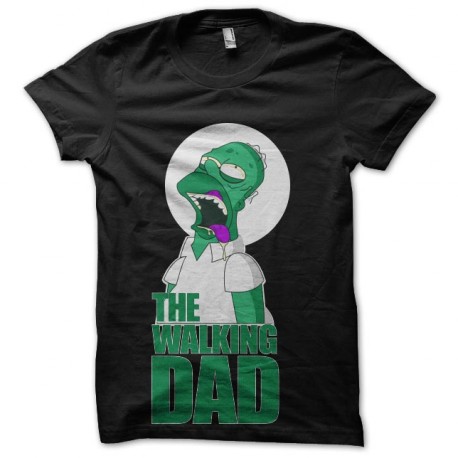 tee shirt the walking dad homer simpson