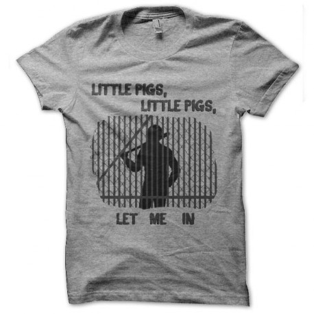 tee shirt walking dead negan little pig