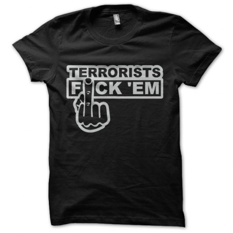 tee shirt anti terroriste vulgaire