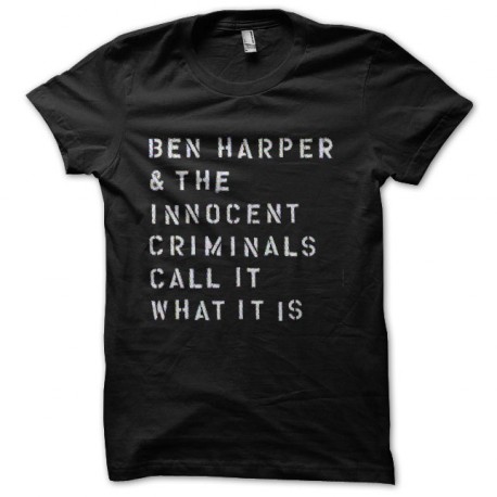 tee shirt ben harper et les 