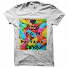 tee shirt keep calm sucreries