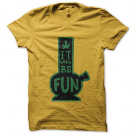 tee shirt le bang c est fun ganja