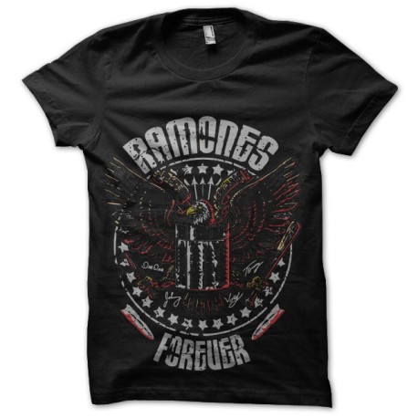 tee shirt ramones forever