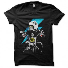 tee shirt chat motard