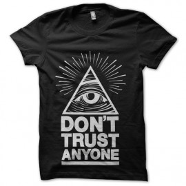 tee shirt illuminatis don t trust anyone illuminati