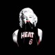 tee shirt marilyn monroe miami heat basketball