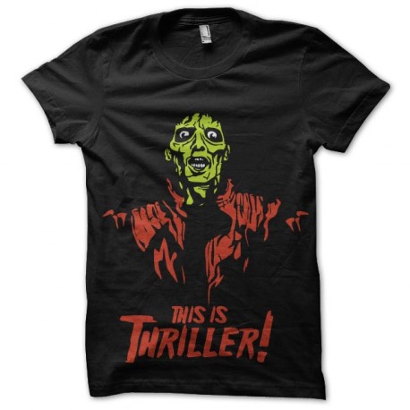 tee shirt mickael jackson thriller 