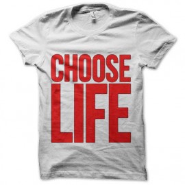 tee shirt choose life slogan trainspotting T2