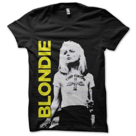 tee shirt blondie vintage trame