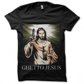 tee shirt jesus ghetto gangsta 