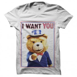 tee shirt ted i want you
