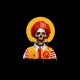 tee shirt Ronald McDonald horreur gore zombi