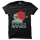 tee shirt voyage sur mars humour