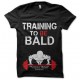 tee shirt training to be bald krilin dragon ball