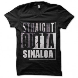 tee shirt el chapo straight outta sinaloa