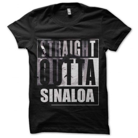 tee shirt el chapo straight outta sinaloa