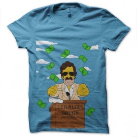 tee shirt homer simpson est pablo escobar