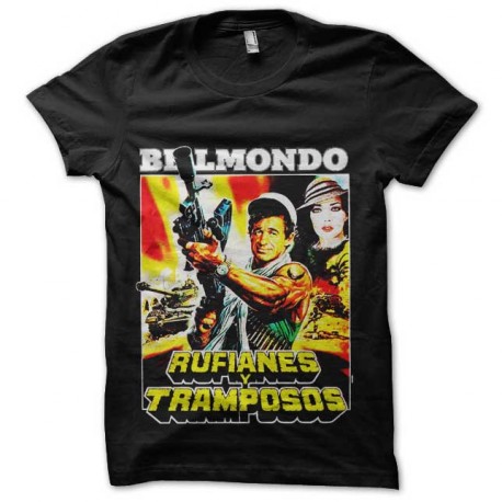 tee shirt les morfalous belmondo version italie