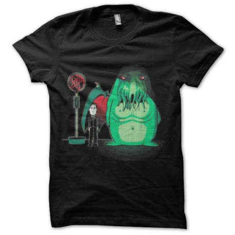 tee shirt h.p. lovecraft et sa creature
