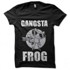 tee shirt gangsta frog