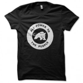 tee shirt black panther logo