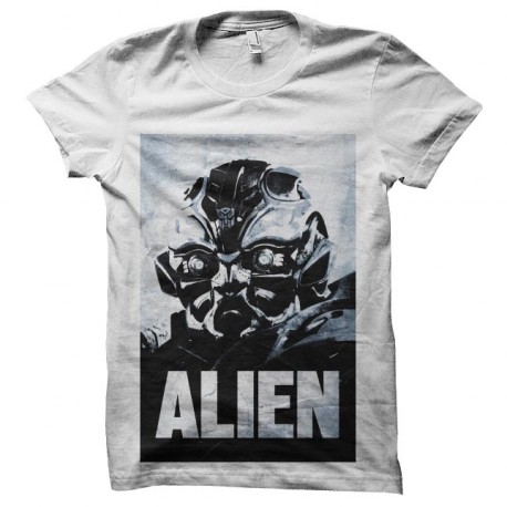 tee shirt alien poster transformer