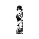 tee shirt charlie chaplin trame