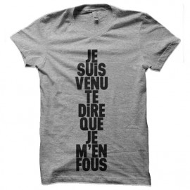 tee shirt serge gainsbourg je suis venir te dire