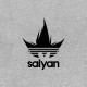 tee shirt sayan parodie adidas